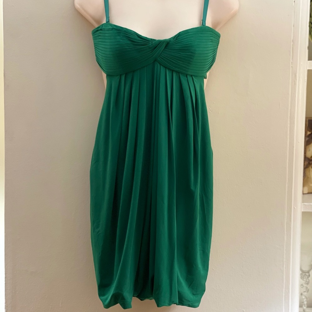 BCBGMAXAZARIA Emerald Green Dress